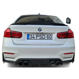 BMW 3 Serisi F30-F80 M4 Style Spoiler (Plastik) (2012-2018)